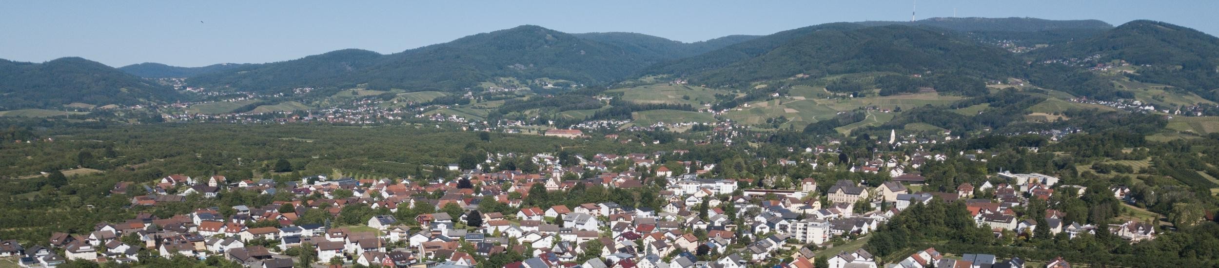 Blick auf Sasbach