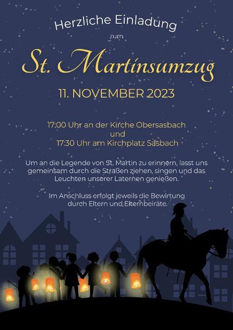 Flyer St. Martinsumzug